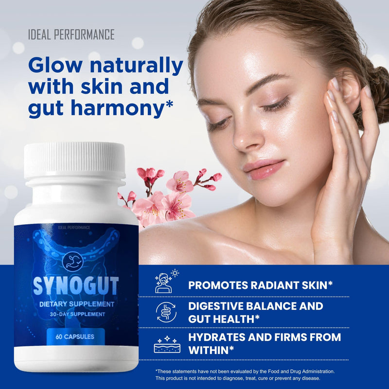Synogut Pills Dietary Supplement for Gut Health (3 Bottles)