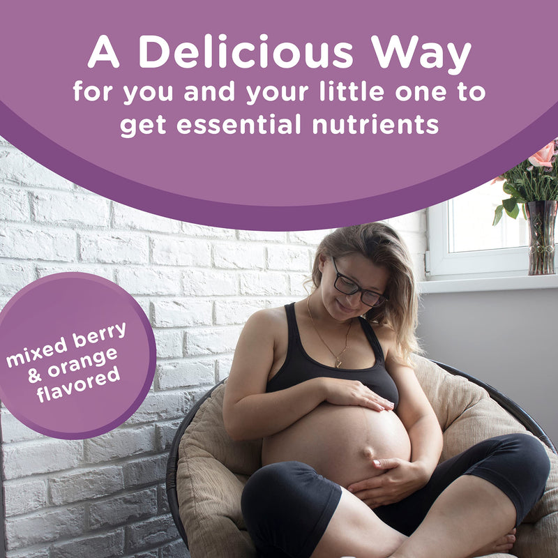 Centrum Prenatal Multivitamin Gummies, 60 Count | Prenatal Vitamin D Gummies with DHA, Folic Acid, Iodine and Other Essential Nutrients, Gluten Free, Non-GMO Ingredients 1 Count (Pack of 60)