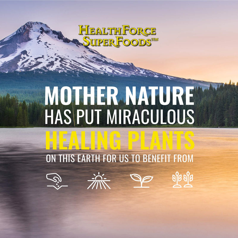 HEALTHFORCE SUPERFOODS Truly Natural Vitamin C - Immune Support Supplement with Camu Camu Berry - Vitamin C Supplement for Immune Health - Vegan, Non-GMO - 120 Vegan Caps, 15 Servings