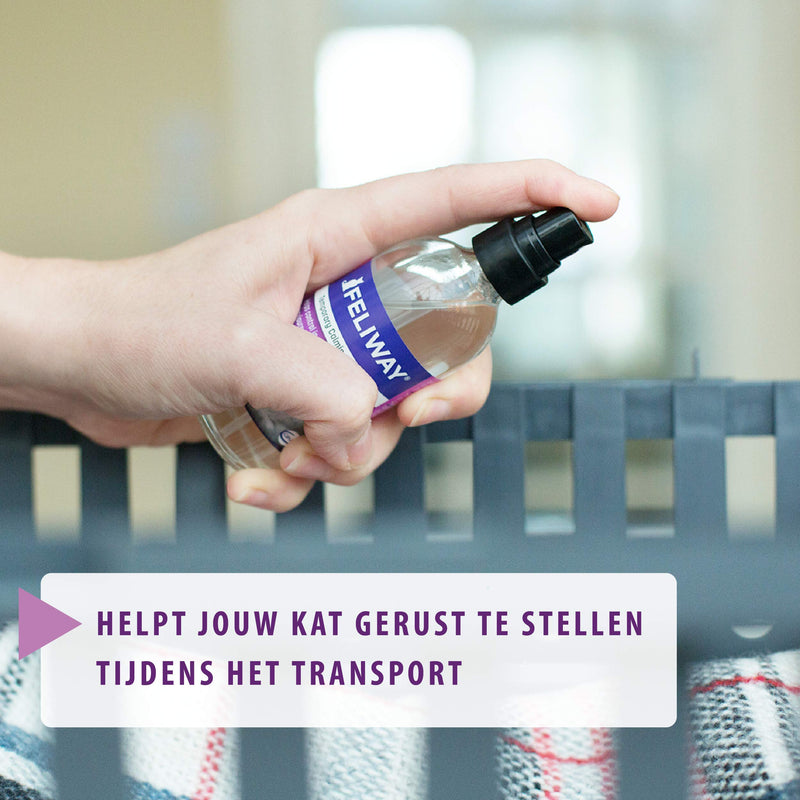 FELIWAY® Classic Spray 20 ml | Stress-free travel & transport for cats L 4 x W 4 x H 10 cm - BeesActive Australia
