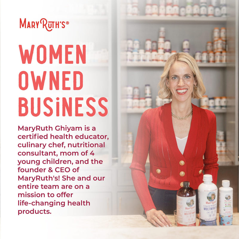 MARYRUTH'S Vitamin B12 Liquid Spray | Vegan, Non-GMO, Gluten-Free | USDA Organic Supplement | Energy & Nervous System Support | B12 Vitamins for Women & Men | 720 mcg | 1 Fl Oz Strawberry 1 Fl Oz (Pack of 1)