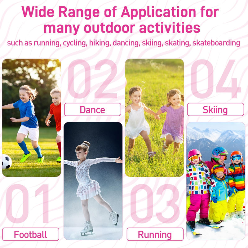 Tarpop 2 Pairs Kids Ankle Brace Set Foot Ankle Support Kids Ankles Sleeve Compression Socks Knitted Fitness Stabilizer Wrap Protector Knitted Child Sleeve Support for Injury Prevention Jogging Running - BeesActive Australia