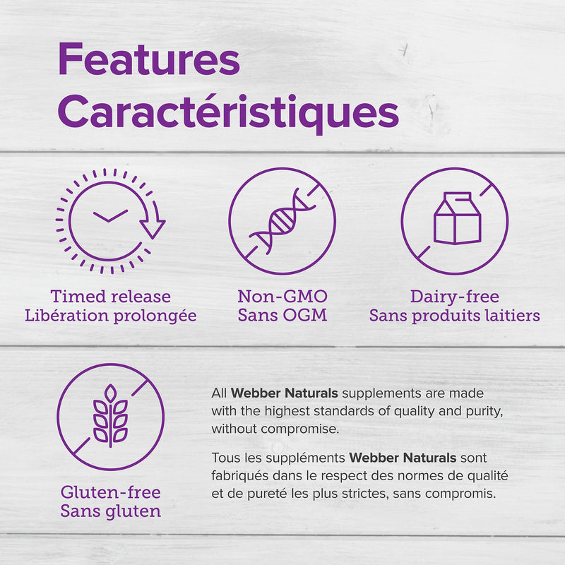 Webber Naturals Vitamin C Timed Release 1000mg, 150 tabs