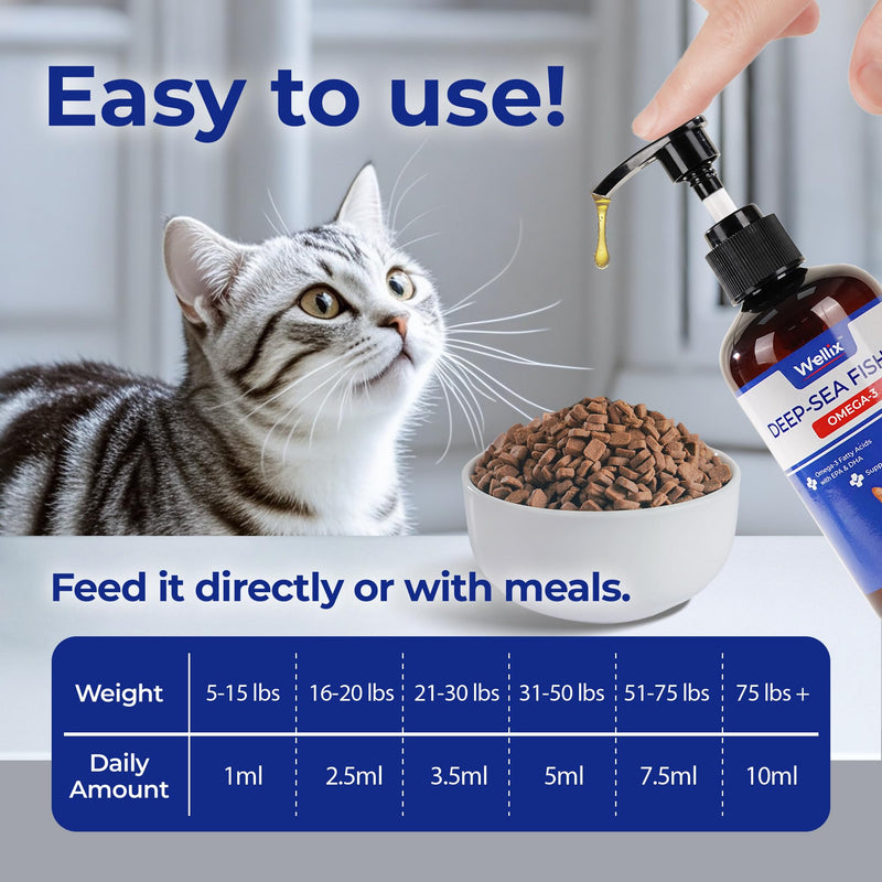 Omega 3 Fish Oil for Dogs, Better Than Salmon Oil for Dogs, Dog Fish Oil Supplement, Pet Skin and Coat Supplement, Promotes Heart, Joint & Immune Health, EPA & DHA 8.5 FLOZ - BeesActive Australia