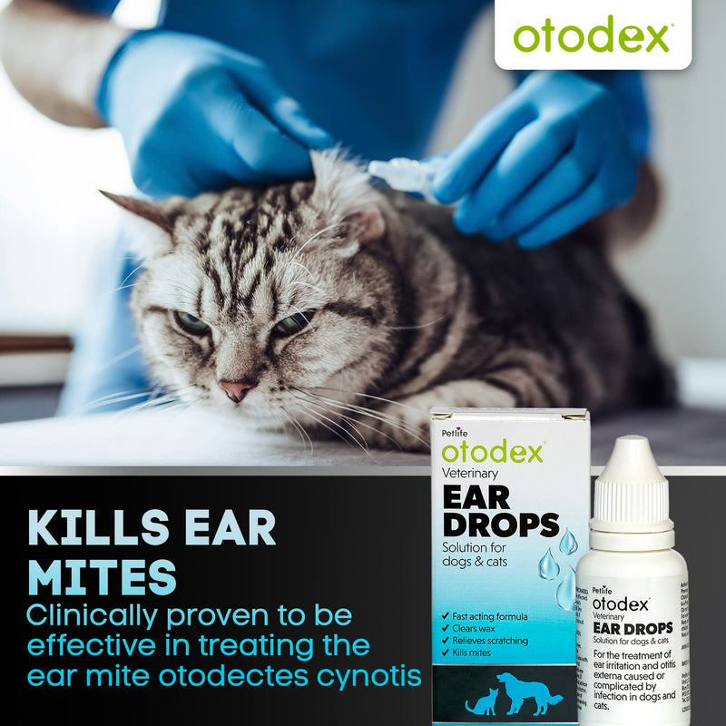 Otodex Petlife Ear Drops, 14 ml