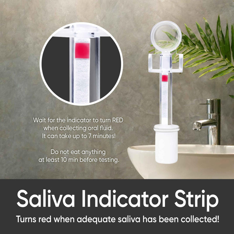 Prime Screen [5 Pack] 5 Panel Oral Saliva Test Kit (AMP, COC, MET, OPI, THC) - ODOA-256 - BeesActive Australia