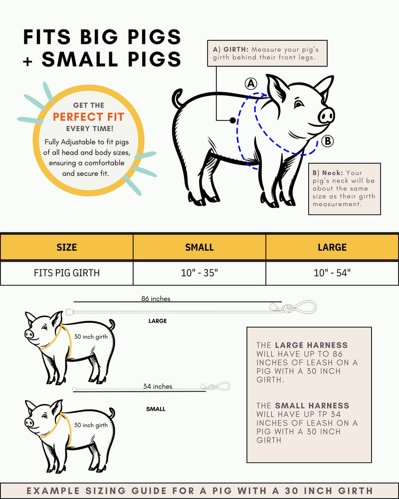 Pig Harness Leash-Fully Adjustable Pig Leash Harness for Small & Medium Pigs-Easy Step in Harness-Infinity Style Pet Pig Leash-Durable & Gentle Mini Pig Harness-Mini Pig Supplies (Small-Mauve Pink) Mauve Pink - BeesActive Australia