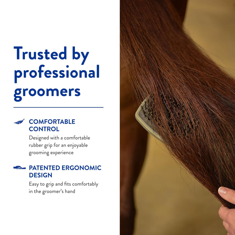WAHL Professional Animal Equine Grooming Tool - Mane & Tail Brush (#858709-100) for Horses - Black - BeesActive Australia