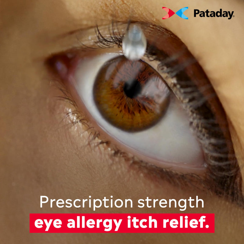 Pataday Once Daily Relief Allergy Eye Drops by Alcon, for Eye Allergy Itch Relief, 2.5 ml (Pack of 2) - BeesActive Australia