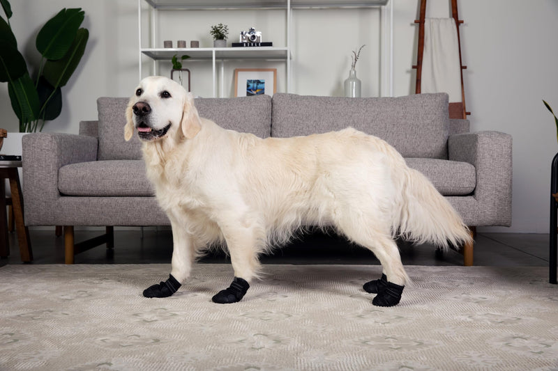 Premium Dog Shoes for Hiking, Snow, and Rain - Protective Dog Boots and Booties for Large and Medium Size Dogs - Durable Outdoor Dog Shoes (Size 4 (2-2.25" paw Width) Small/Medium) SIZE 4 (2-2.25" paw width) SMALL/MEDIUM - BeesActive Australia