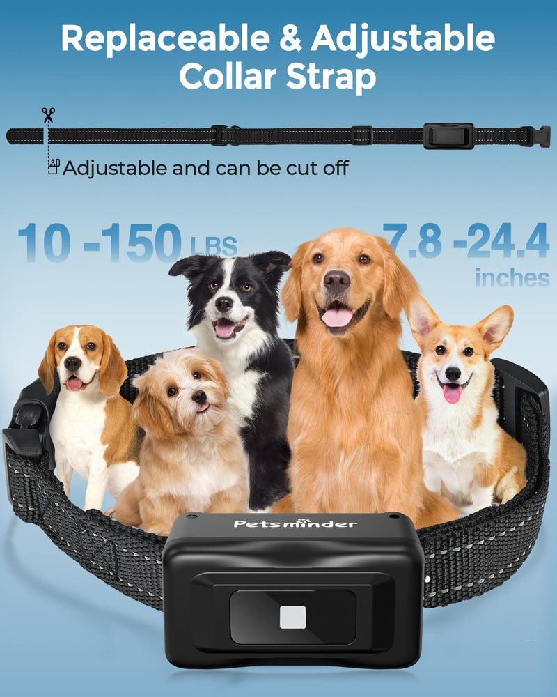 Dog Shock Collar, 4000FT Dog Training Collar with Remote IP67 Waterproof with 5 Training Modes, Rechargeable Training Collar for All Breeds, Sizes (10-150lbs) for 1 dog - BeesActive Australia