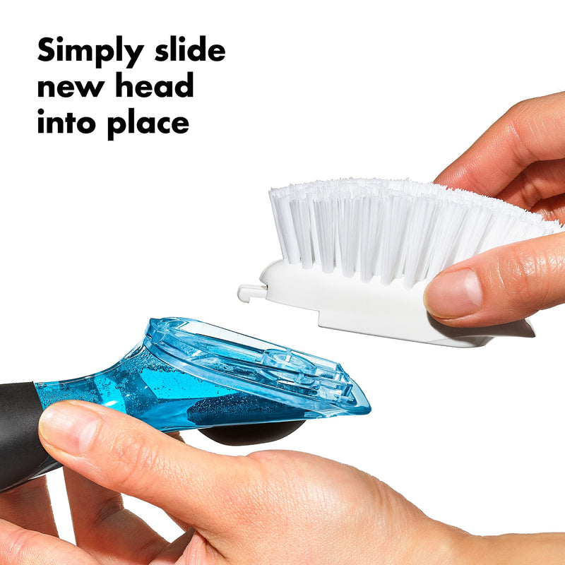 OXO NEW Good Grips Soap Dispensing Dish Brush Refills - 2 Pack - BeesActive Australia
