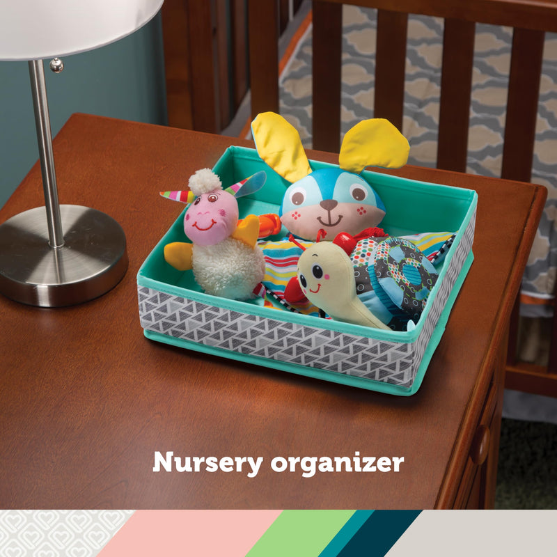 Safety 1st Nursery Care Health & Grooming Kit, Pyramids Aqua, One Size 30 Piece Set