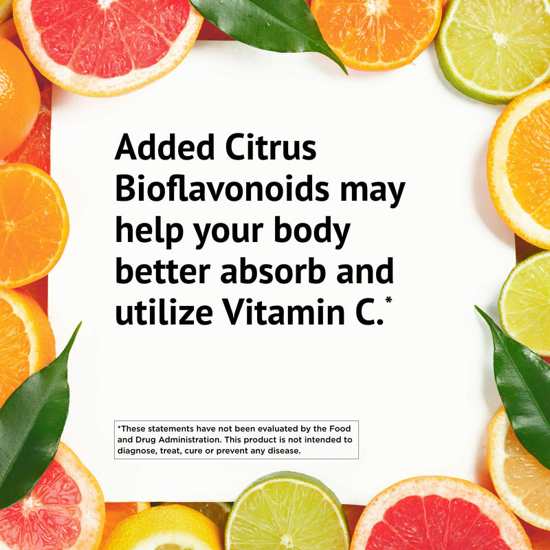 Ester-C American Health with Citrus Bioflavonoids Capsules - 24-Hour Immune Support, Gentle On Stomach, Non-Acidic Vitamin C - Non-GMO, Gluten-Free - 1000 mg, 90 Count 90 Count (Pack of 1)