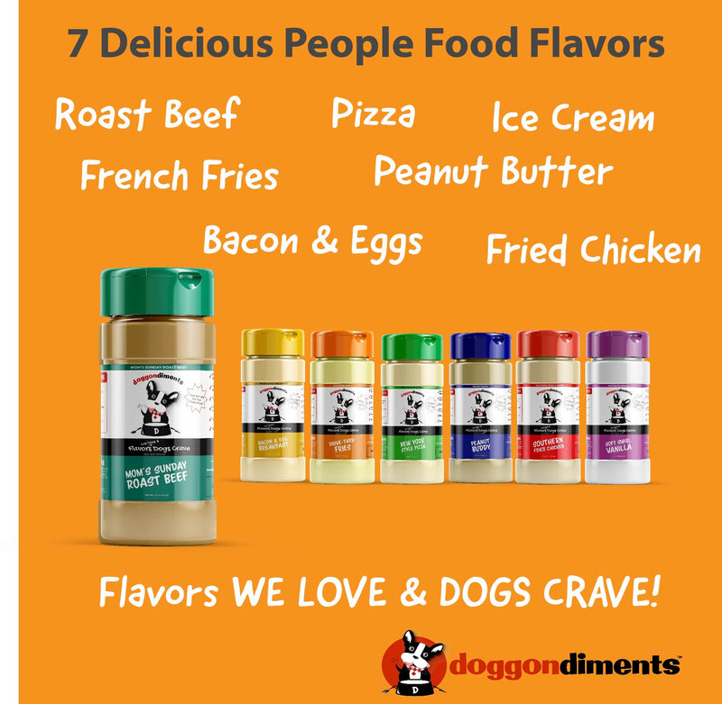 Mom's Sunday Roast Beef Dog Food Topper, Fun People Food Flavors, Made in USA - PawsPlanet Australia