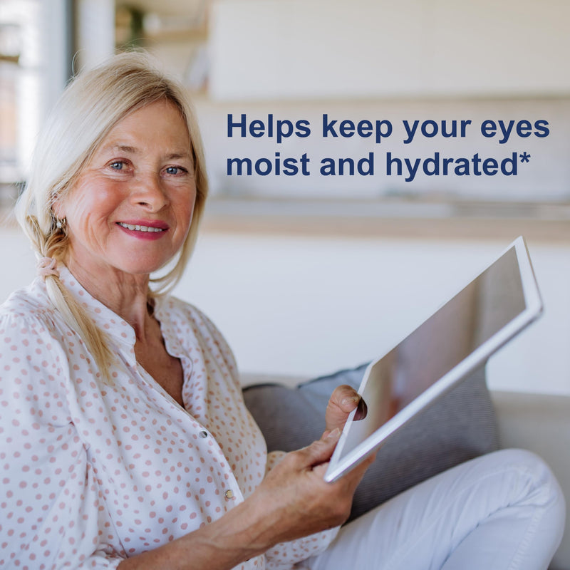 Carlson Moistur-Eyes, Specialty Eye Formula, with Omega-3s, 180 Softgels | Maintains Normal Eye Moisture