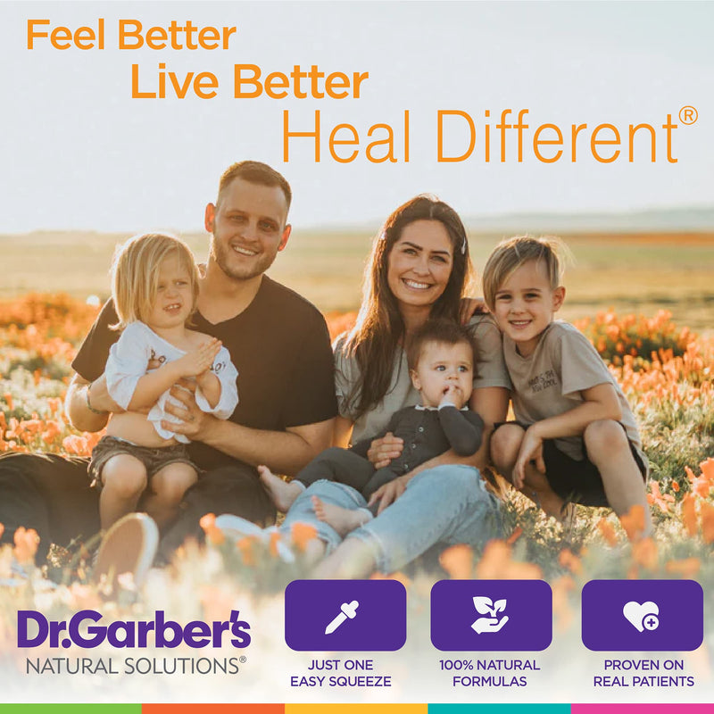 Dr. Garber's Natural Solutions Sleep Aid Oral Drops - Gemmotherapy Liquid Supplement: Supports a Safe & Healthy Sleep Cycle, Calmness & Relaxation - 60ml - BeesActive Australia