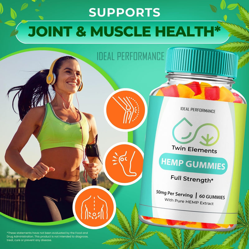Twin Elements Gummies, TwinElements Gummies Health and Wellness Support, Twin Elements Advanced Reviews (2 Pack)