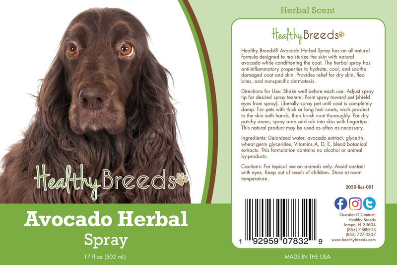 Healthy Breeds Field Spaniel Avocado Herbal Spray 17 oz