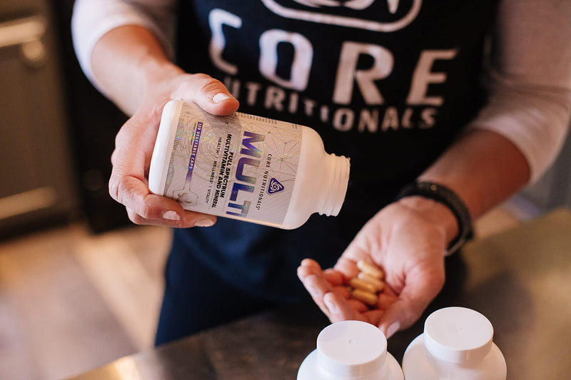 Core Nutritionals Multi Multivitamin, Daily Wellness Support, 120 Veg Caps | Essential Vitamins & Minerals, Spectra Antioxidant Blend, Cellular Health Support, Complete Daily Nutrition