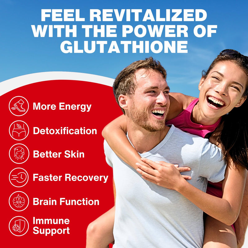 Liquid Liposomal Glutathione Spray - Maximum Absorption Glutathione Supplement with NAC, Ashwagandha, Glutamine, Ascorbic Acid - Sublingual Easy Use - Immune & Detox Support - 8oz 8 Fl Oz (Pack of 1)