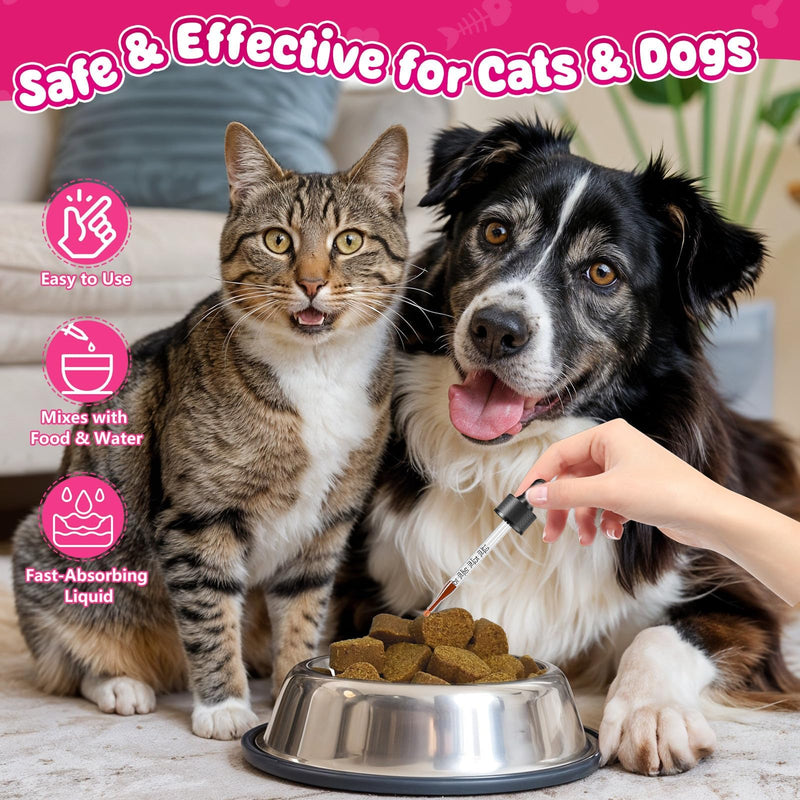 Cat & Dog Urinary Tract Support Drops with Cranberry – Kidney & Bladder Health– Natural Supplement for Pet Wellness & Comfort - BeesActive Australia