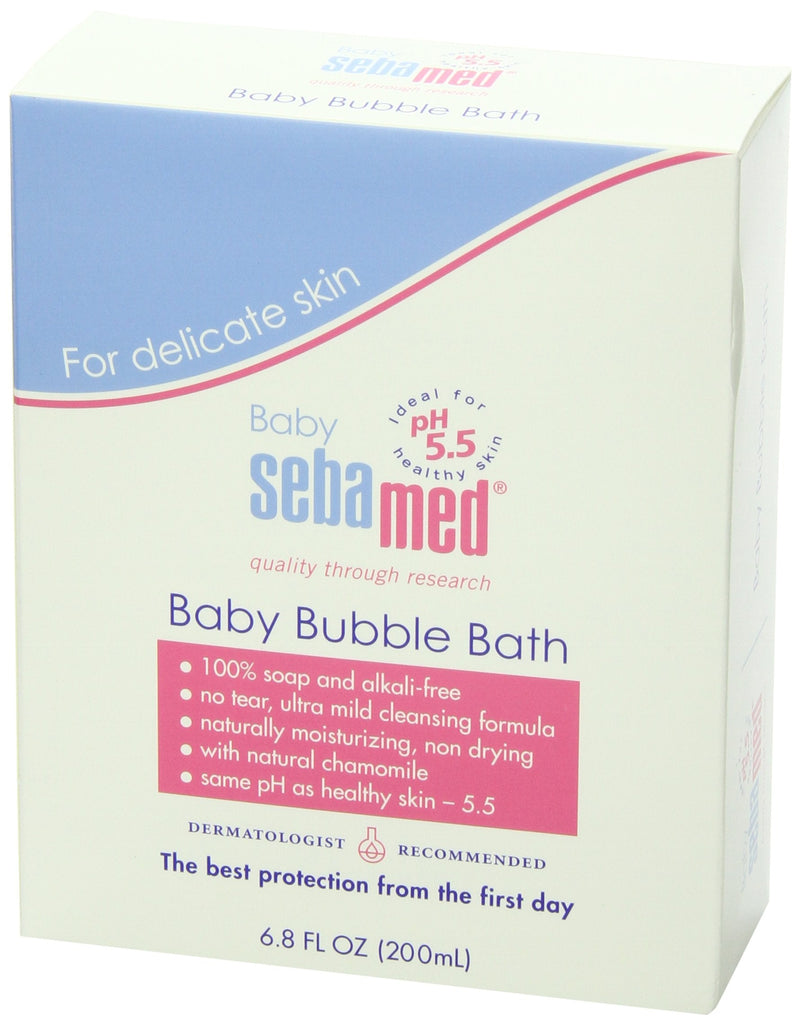 Sebamed Baby Bubble Bath 6.8 Fluid Ounces - Best for Baby's Sensitive Skin - Eczema - Psoriasis - BeesActive Australia
