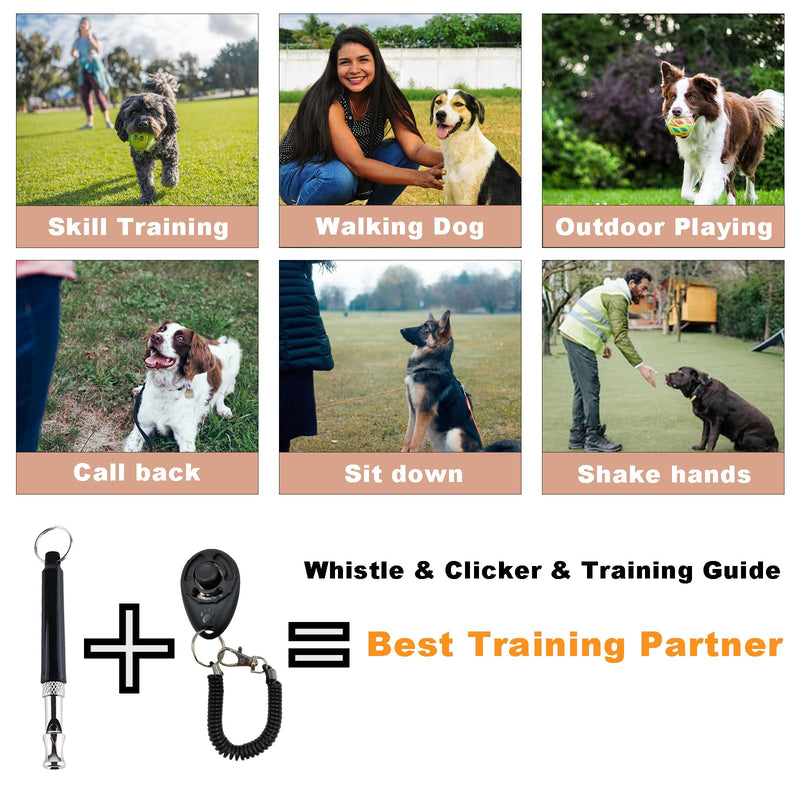 Dog Training Kit,Puppy Dog Treat Pouch Bag with Dog Clicker and Silent Whistle with Lanyard,Hands-Free Training Dog Treat Pouch,includes Carabiner,for Pet Puppy Travel or Outdoor Use(Grey) Grey-2 - BeesActive Australia