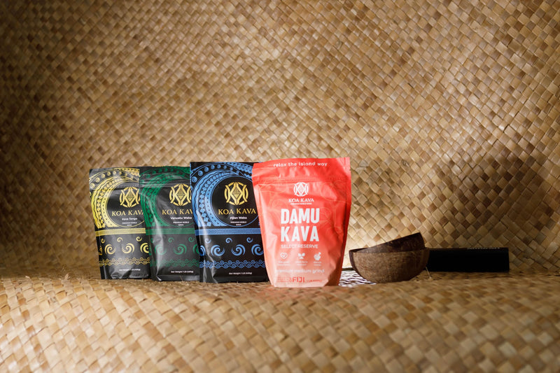 Damu Koa Kava Kava Powder ‚Äì Premium Fijian Damu Noble Root, Strong, Heady 8 oz. (226g) 8 Ounce (226g) - BeesActive Australia