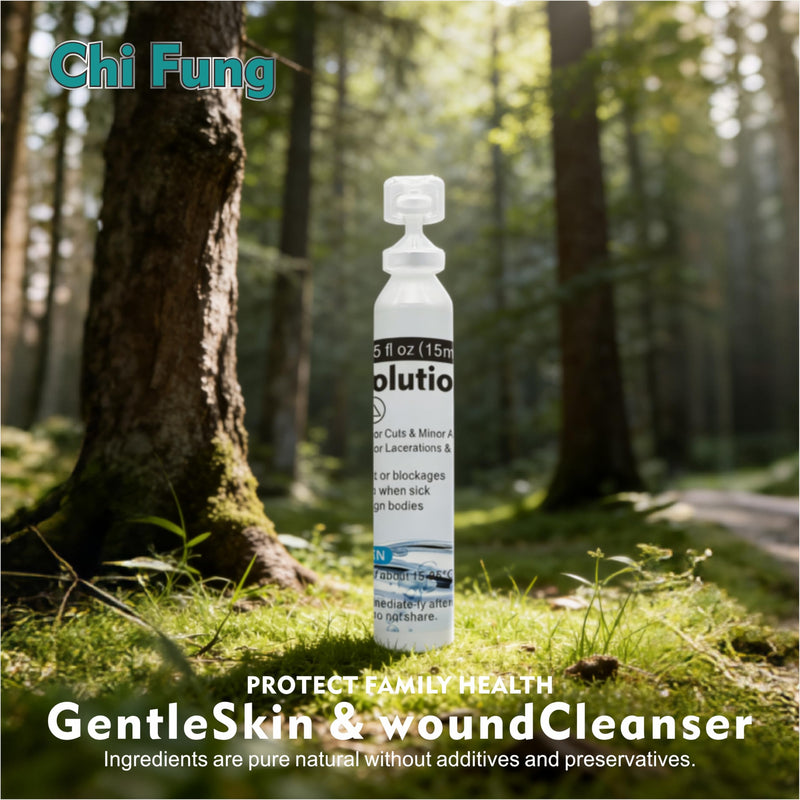 Saline Solution,Skin and Wound Cleanser 0.9% Saline Solution,Wound Wash & Skin Cleansing,Nasal Sinus Rinse,Gentle (15ml 20pack) - BeesActive Australia