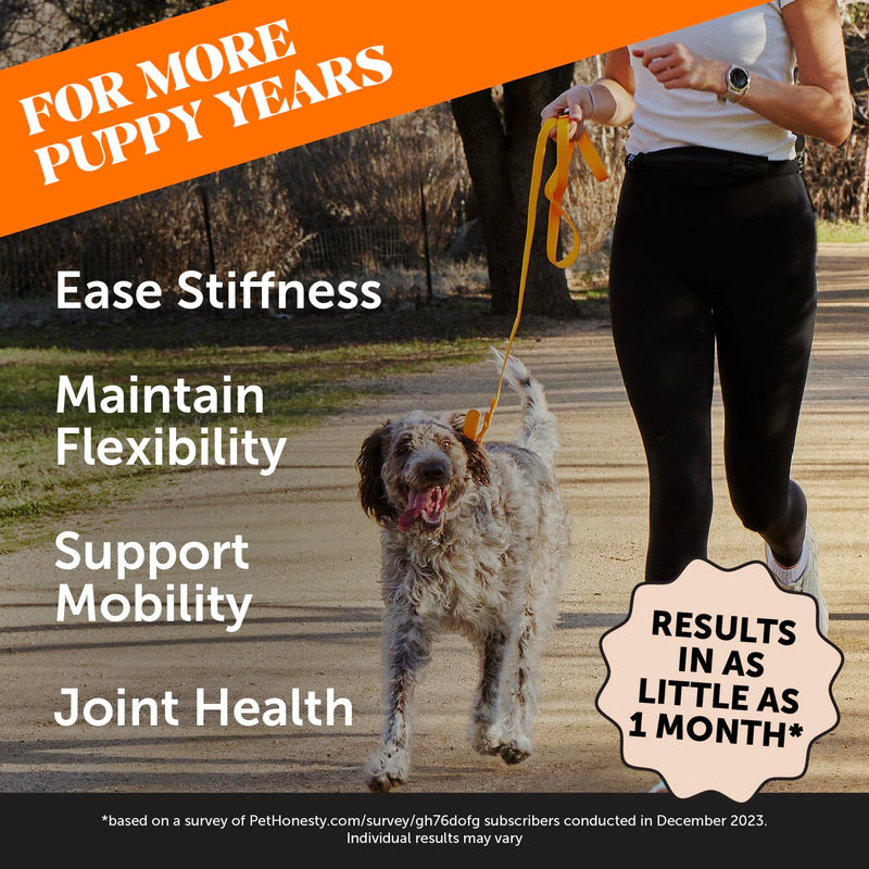 Pet Honesty Hip + Joint Health for Dogs + Dental Powder for Teeth Cleaning & Plaque Removal, Bacon Flavored Joint Supplement for Mobility & Joint Support - PawsPlanet Australia