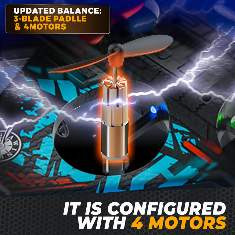 BEZGAR Drones for Kids | 2.4GHZ RC Plane, Remote Control Airplane, RC Helicopter, 360° Flip Fighter Jet Toy with Colorful LED Navigation Light Blue - BeesActive Australia