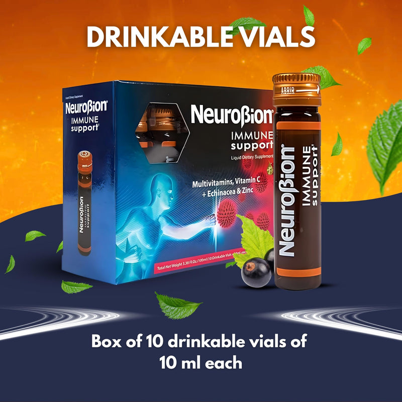 Neurobion Immune Support with Echinacea & Zinc 10 vials x 10 ml