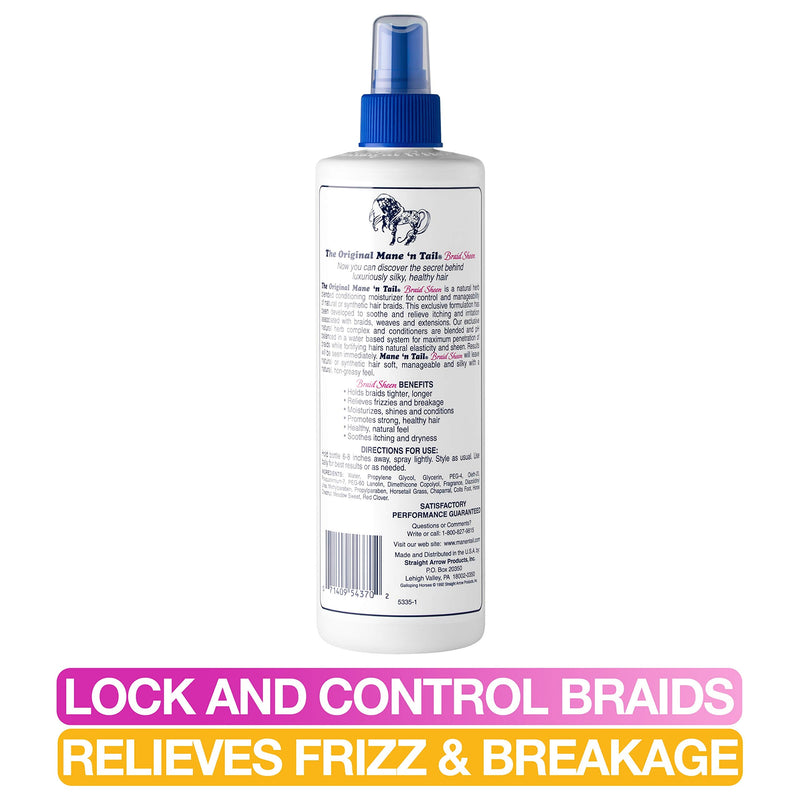 Mane 'n Tail Braid Sheen Spray, 12 Oz, MNT543706 - BeesActive Australia