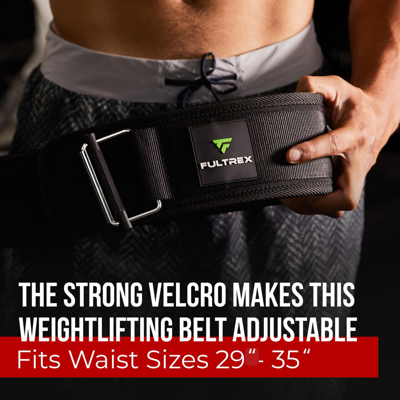 Self-Locking Weight Lifting Belt - 4-inch Gym Belt for Men, Weight Belt for Men, Lever Belt Weightlifting, Crossfit Weightlifting Belt, Weight Lifting Belts, Weight Belts for Lifting Men