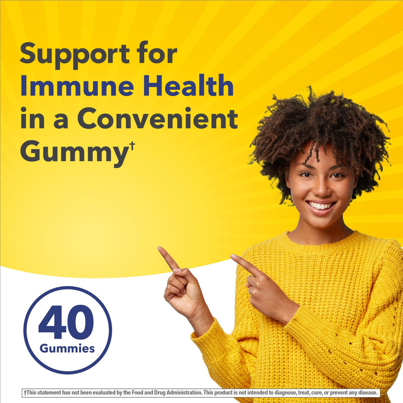 Sundance Zinc Gummies for Adults | 50mg | Mixed Berry Flavor | Vegan, Non-GMO and Gluten Free Supplement