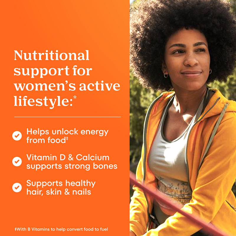 One A Day Multivitamin for Women- Daily Vitamins for Woman with Biotin, Calcium, Folic Acid, Iron & Zinc, Complete Women‚Äôs Vitamins, 200 Ct (Packaging May Vary) Women's 200ct
