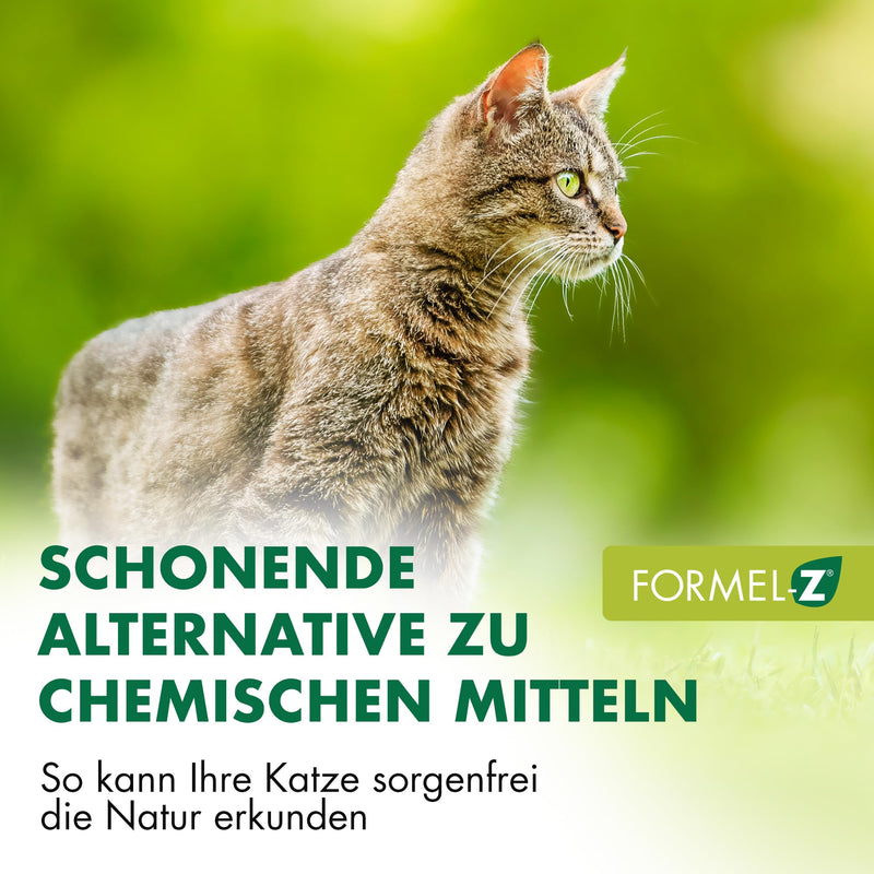 Formula-Z® for cats | Supplementary feed against ticks, fleas & parasites | Without chemicals | Natural vitamin B complex from yeast | For shiny coat & healthy skin | approx. 104 tablets - BeesActive Australia