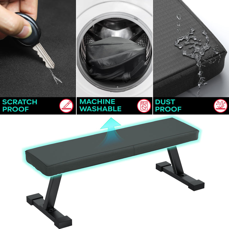 Weight Bench Cover Compatible with Tonal Accessories, Protective Cover for Workout Bench, Exercise Strength Training Accessories Protector, Scratch-Resistant, Water-Proof, Protect from Pets