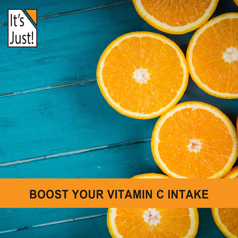 It's Just! - Vitamin C Powder, 100% Pure Ascorbic Acid, Food Grade, Immune Support, Homemade Cosmetics (11oz) 11 Ounce (Pack of 1) - BeesActive Australia
