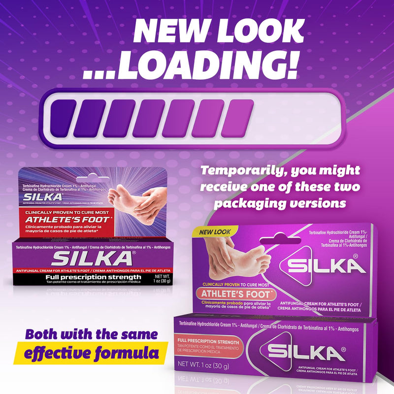 Silka Max Strength Antifungal Liquid & Cream Set - Powerful Relief for Toenail Fungus, Athlete's Foot, and Ringworm, Itch and Burn Relief - BeesActive Australia