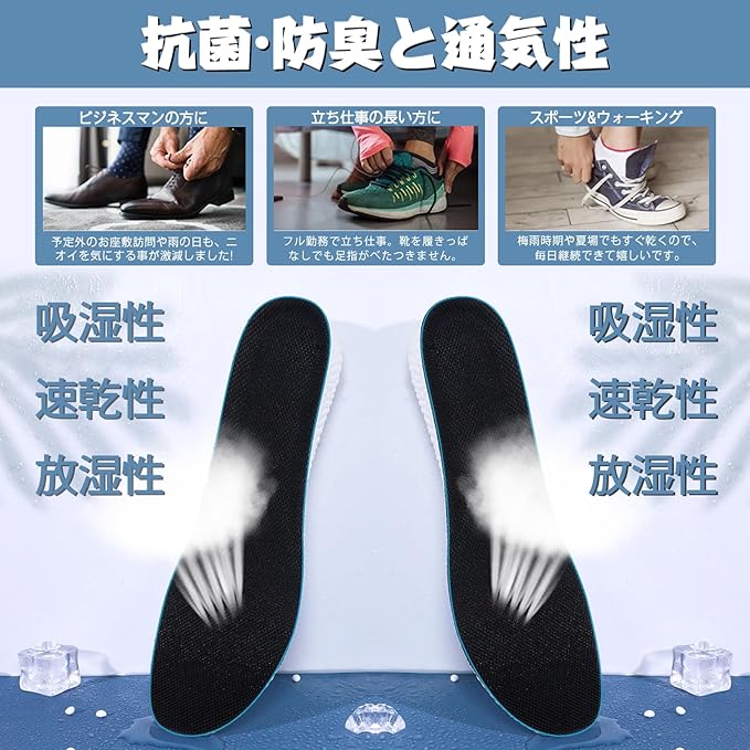 Kozzim Secret Insole, Shock Absorbing, Height Up, 3 Sizes to Choose from [0.6 / 1.0 / 1.0 / 1.4 / 1.4 inches (1.5 / 2.5 / 3.5 cm) -  Australia