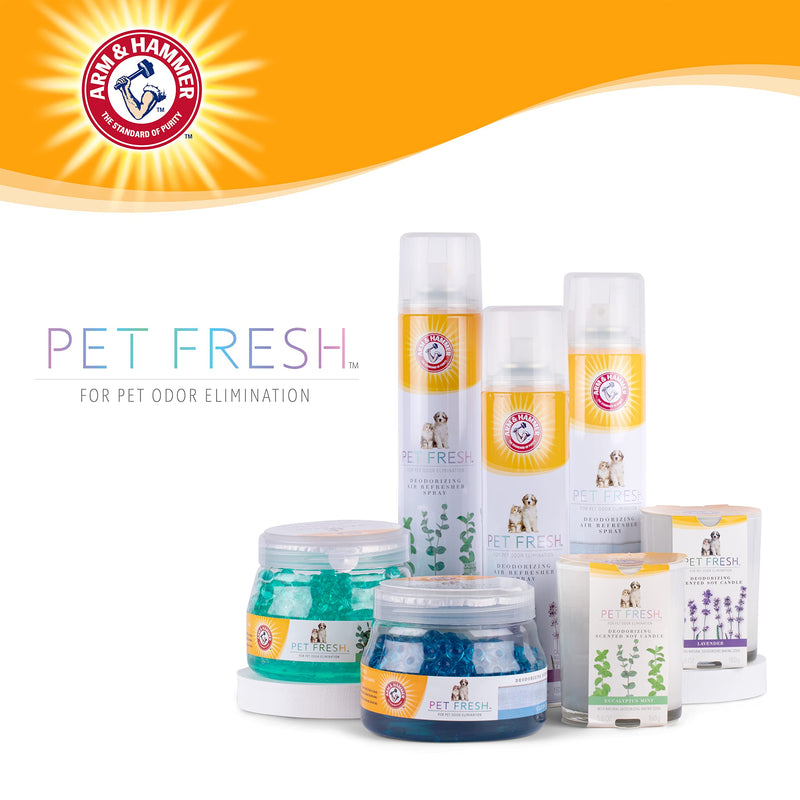 Arm & Hammer Pet Fresh Deodorizing Scented Gel Pearls | 12 oz Pet Odor Neutralizing Gel Beads with Arm & Hammer Baking Soda | Air Freshener Odor Eliminator in Eucalyptus Mint Scent - BeesActive Australia