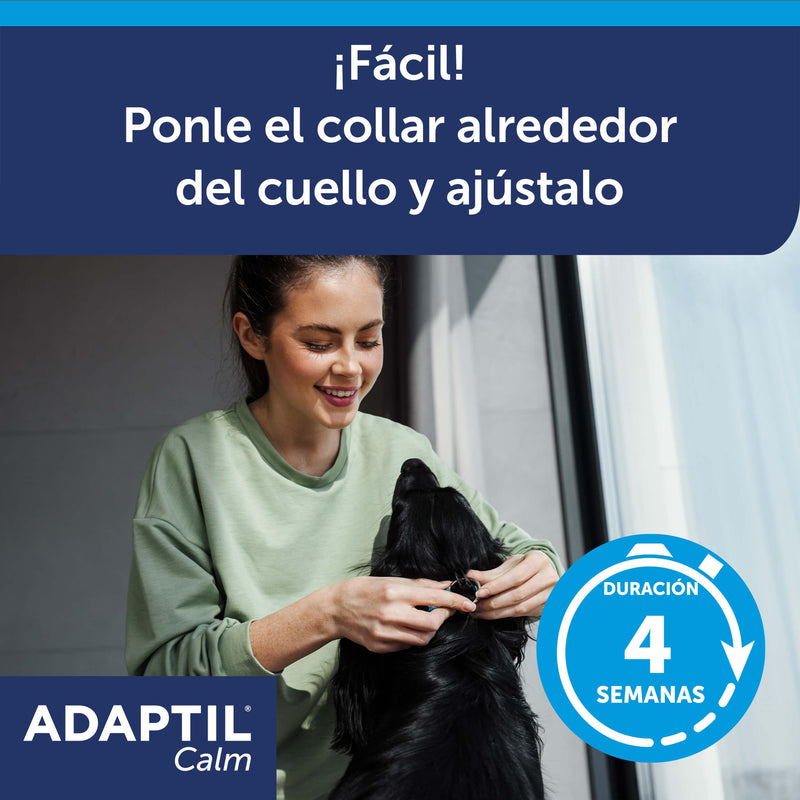 CEVA Adaptil Calm - Anti-Stress For Dogs - Fears, Loud Noises, Learning, Adoption - Collar S For Small Dogs