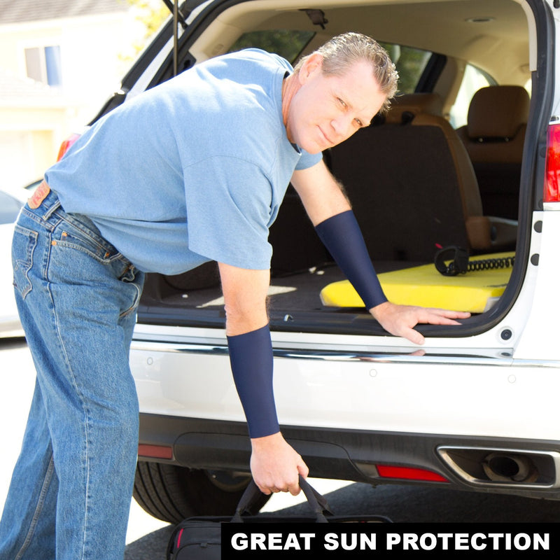 Skin Guards Skin Protection Forearm Sleeves - Made in USA - Pair X-Small-Small Light - BeesActive Australia