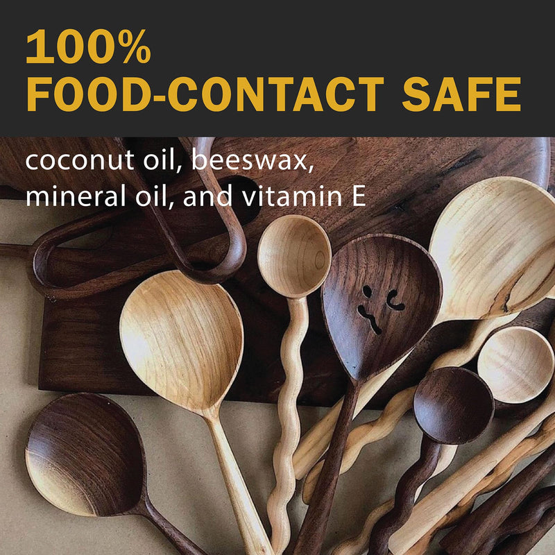 WALRUS OIL - Cutting Board Oil and Wood Wax Set. For Cutting Boards, Butcher Blocks, Wooden Spoons, and Bowls. 100% Food-Safe. - BeesActive Australia