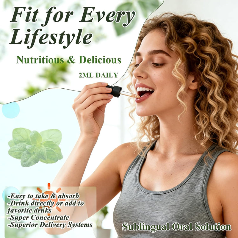 Oil of Oregano with Black Seed Oil Liquid Drops ‚Äì Wild Oregano (90% Carvacrol) and Black Currant Seed Oil ‚Äì Vegan, GMO-Free & High-Potency ‚Äì Supports Immunity, Gut Health & Wellness (Unflavored, 30mL)