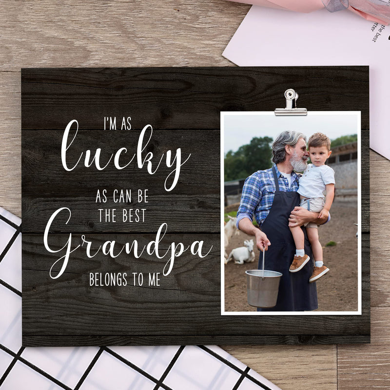 Appreciation Grandpa Picture Frame, Grandparent's Day Gift for Grandpa, Grandpa Birthday, Christmas gift from daughter, Fathers Day Gift for Grandpa First Christmas Gift for Grandpa - BeesActive Australia