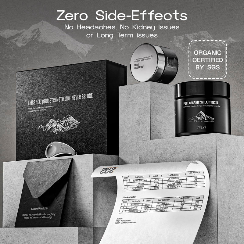 Pure Himalayan Organic Shilajit Resin Supplement 80g | Lab-Tested & Natural | Premium Grade with Fulvic Acid & Trace Minerals | Energy & Vitality Booster for Men & Women