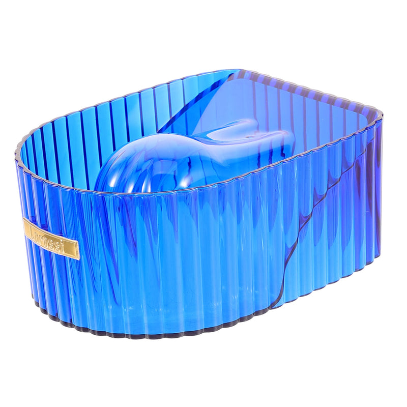 minkissy Manicure Soaking Bowl for Acrylic Nails Nail Polish Soak off Container Hand Soak Bowl 5.51X4.33X2.36 Inches Clear Nail Art Tool for Salon and Home Use